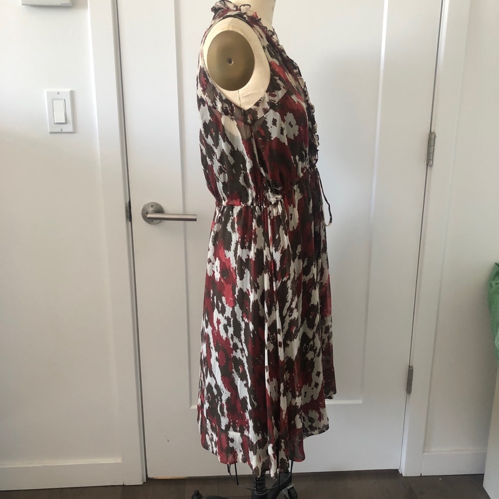 Robert Rodriguez Silk Chiffon Dress - Picture 4 of 6